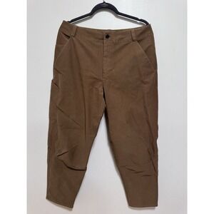 Lululemon Mens Utilitech Carpenter Pants Sz 33 Relaxed Stretch Canvas Tapered